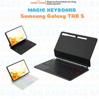 [TẶNG CHUỘT] Bao da bàn phím Smart Keyboard dành Samsung TAB S7/8/9 11”,12.4” có trackpad đa chạm, đèn LED nền RGB