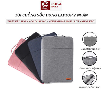 Túi chống sốc laptop, túi bảo vệ laptop, chống thấm nước, đệm chống sốc HARAS 004