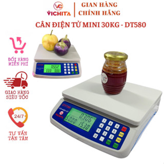   DT580  Cân điện tử chính hãng VICHITA độ chính xác cao thiết kế gọn nhẹ bền đẹp 