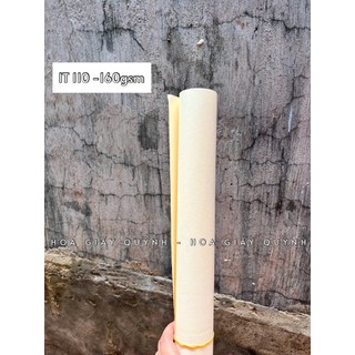 GIẤY MỸ THUẬT INDO - Tông đỏ vàng đen