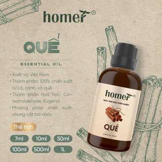 Combo 2 tinh dầu Quế Homer 20ml/chai