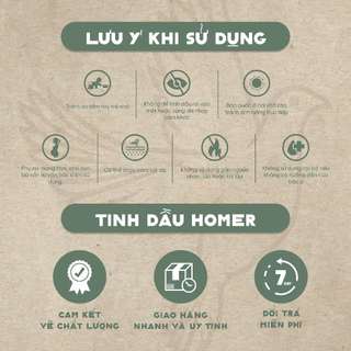 Combo 2 tinh dầu Quế Homer 20ml/chai