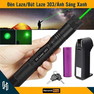 Bút Laser , ĐÈN LAZE 303 ánh sáng xanh CỰC MẠNH
