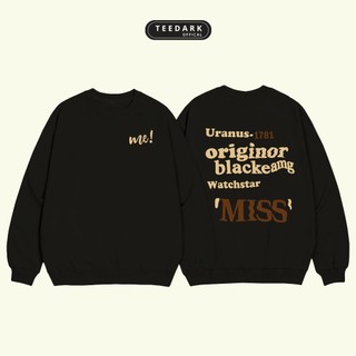  Áo Sweater Dài Tay Unisex TEEDARK Mã Uranus Chất Nỉ Mịn Dày Dặn Phong Cách Năng Động 
