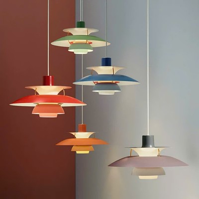 Đèn thả trang trí cánh hoa bay SuperVilighting Decor phòng khách bàn ăn phòng ngủ hiện đại