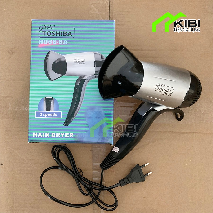 Máy sấy tóc, máy sấy tóc mini HD68 - 6A