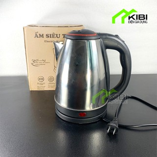 Ấm nước siêu tốc, ấm đun nước siêu tốc bằng inox, công suất hoạt động lơn, đun nước diêu nhanh