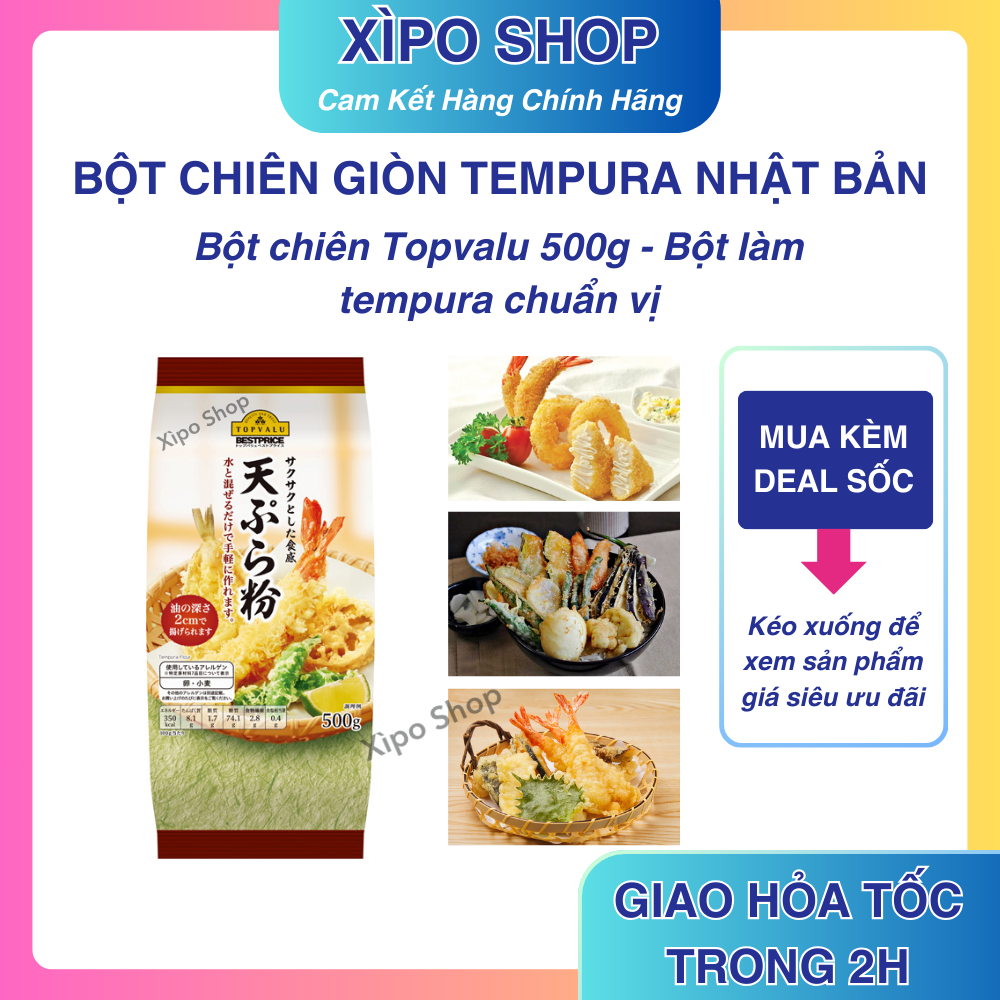 Bột Chiên Giòn Topvalu 500g