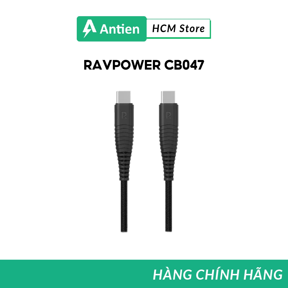 Dây cáp sạc Type C to Type C Ravpower RP-CB047 (1m)