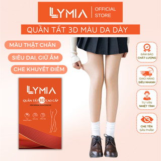 Quần tất nữ 3D LYMIA màu da dày che khuyết điểm chân giữ ấm cao cấp QT21