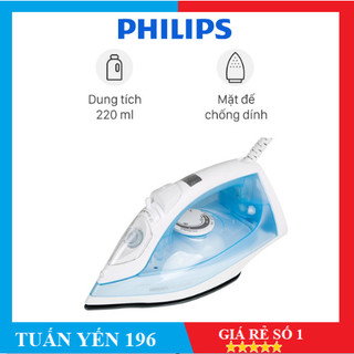 Bàn ủi philip khô dh1172/ hơi nước gc1740-1200 w có bảo hành