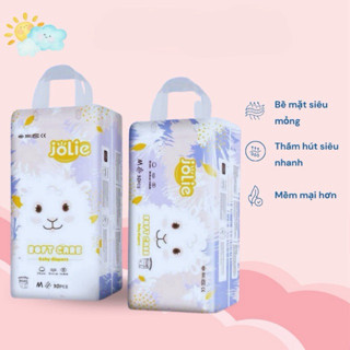 Combo 150 miếng bỉm quần Jolie xuất anh,bỉm mỏng,mềm mịn cho bé