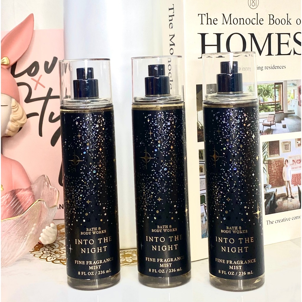 [ Mẫu Mới ] Xịt Thơm Toàn Thân Bath And Body Works Into The Night Quyến Rũ Ngọt Ngào Chai 236Ml