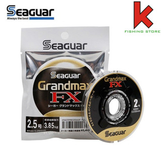 Dây Leader SEAGUAR GRANDMAX FX cuộn 60m 100% Fluorocarbon tàng hình trong suốt
