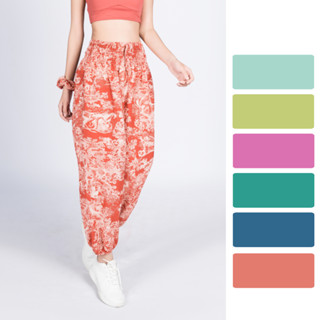 Quần Tập Yoga Nữ Dáng Alibaba Rộng Vải Voan Mềm Mại Thoải Mái Livan LV24N01F301, Quần Voan Siêu Mỏng Nhẹ Tập Yoga