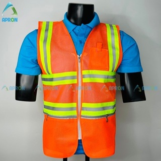 Áo lưới phản quang cho công trình ban đêm áo bảo hộ lao động