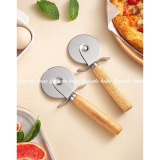Dụng cụ, dao cắt bánh pizza bằng thép không gỉ