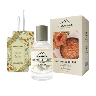 Nước Hoa Xe Hơi Himalaya Sea Salt & Orchid, Sản phẩm chính hãng hương sang trọng, tinh tế cho xe hơi