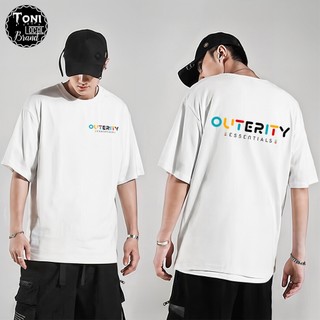 Áo Thun OUTERITY ESSENTIALS Local Brand Cotton 100% dày 260gsm Form rộng Unisex (AT9020L - Full Box)