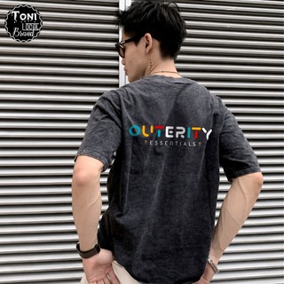 Áo Thun OUTERITY ESSENTIALS Local Brand Cotton 100% dày 260gsm Form rộng Unisex (AT9020L - Full Box)