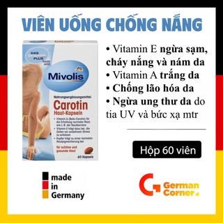 Viên đẹp da nắng MIVOLIS ĐỨC