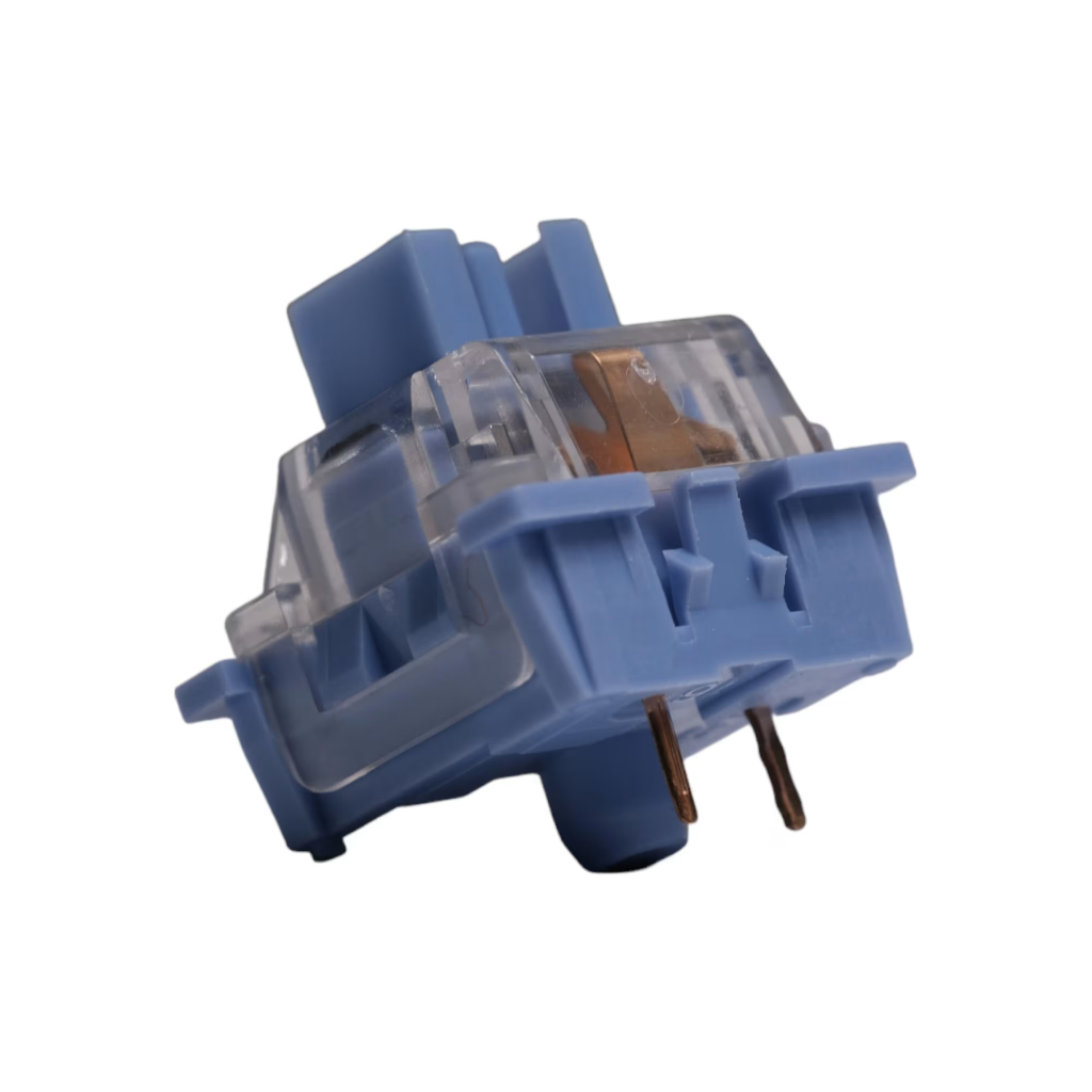 Combo 20 Switch Clicky Outemu Milky Blue - Stock Pre-lubed Hãng - 60gf Clicky