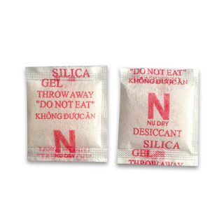  Gói Hút Ẩm 1KG đóng gói 1 Gram Silicagel - hạt hút ẩm thực phẩm quần áo giày dép máy ảnh NU DRY 