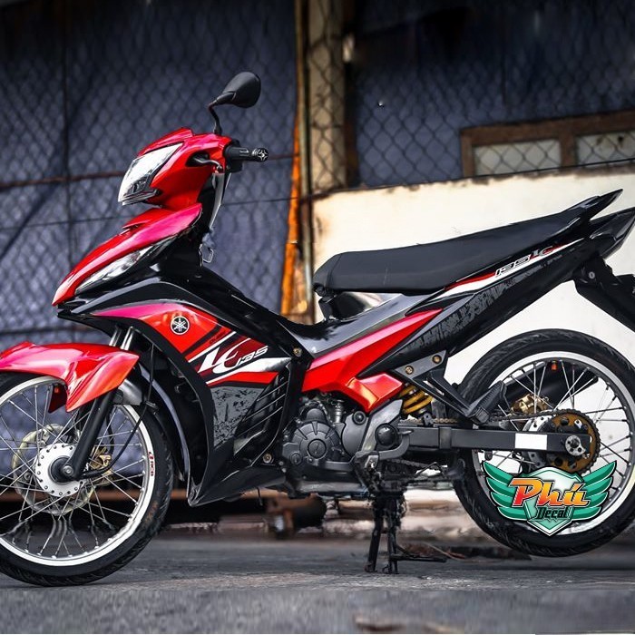 Tem Rời EX 135 2011-2014 LC đỏ đen