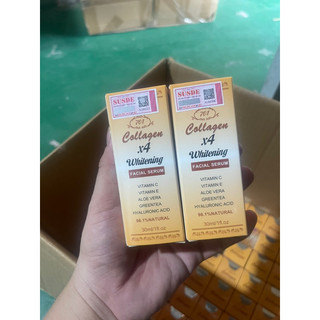 (có video, chính hãng) Serum dưỡng trắng da collagen plus vit E 701