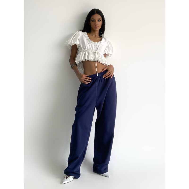 AYSERKRIS | QUẦN NỈ FORM CẠP THẤP