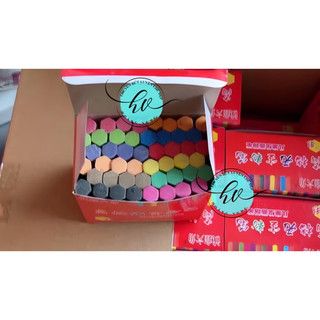 combo 10 hộp phấn lục giác 12 màu( có sẵn)