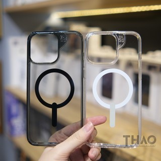Ốp lưng ZAGG trong suốt chống sốc dành cho iP, viền dẻo chống sốc, mặt lưng cứng chống ố vàng