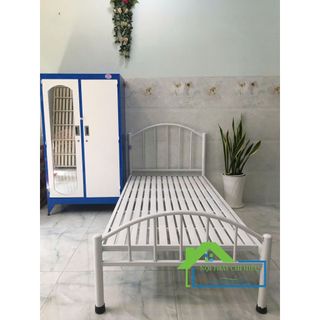 Giường sắt đơn 1m2 mỹ nghệ