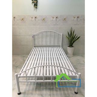 Giường sắt đơn 1m2 mỹ nghệ