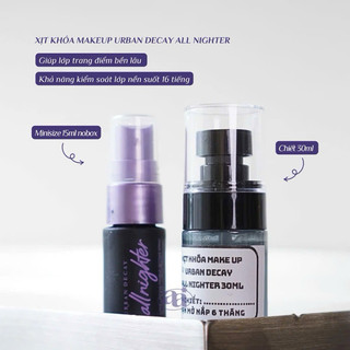 Xịt Khoá Makeup U.D All Nighter Makeup Setting Spray