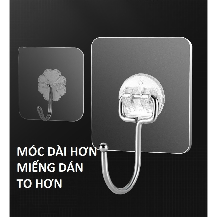 Móc Treo Đa Năng Dán Tường Loại Đep Cao Cấp Chịu Tải Tốt Dán Bếp, Bàn Học