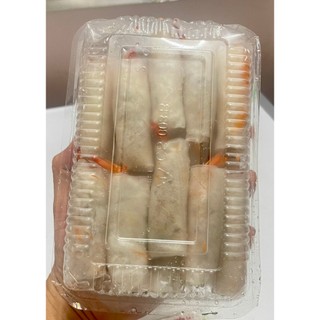 Chả Ram Tôm Đất (Đặc sản Bình Định) - Size trung (28-30 cuốn/ 1 hộp) - Ship Hỏa tốc