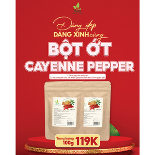 Bột Ớt Cayenne Pepper Viet Healthy - Túi 100g