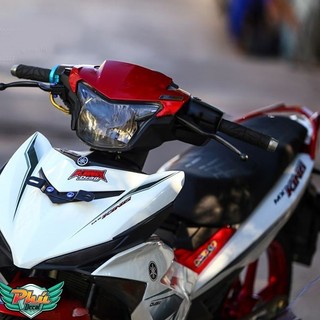 Tem rời EX 150 cover tem Exciter 150 MX King trắng đỏ