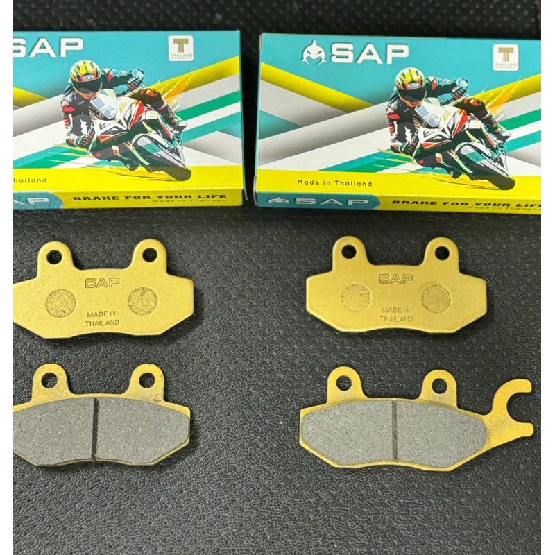 Bố thắng đĩa trước sau Brixton150 - Thương Hiệu SAP Made In Thailand