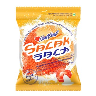 Kẹo chanh muối HartBeat Thái Lan đủ vị gói 120g bổ sung Vitamin C