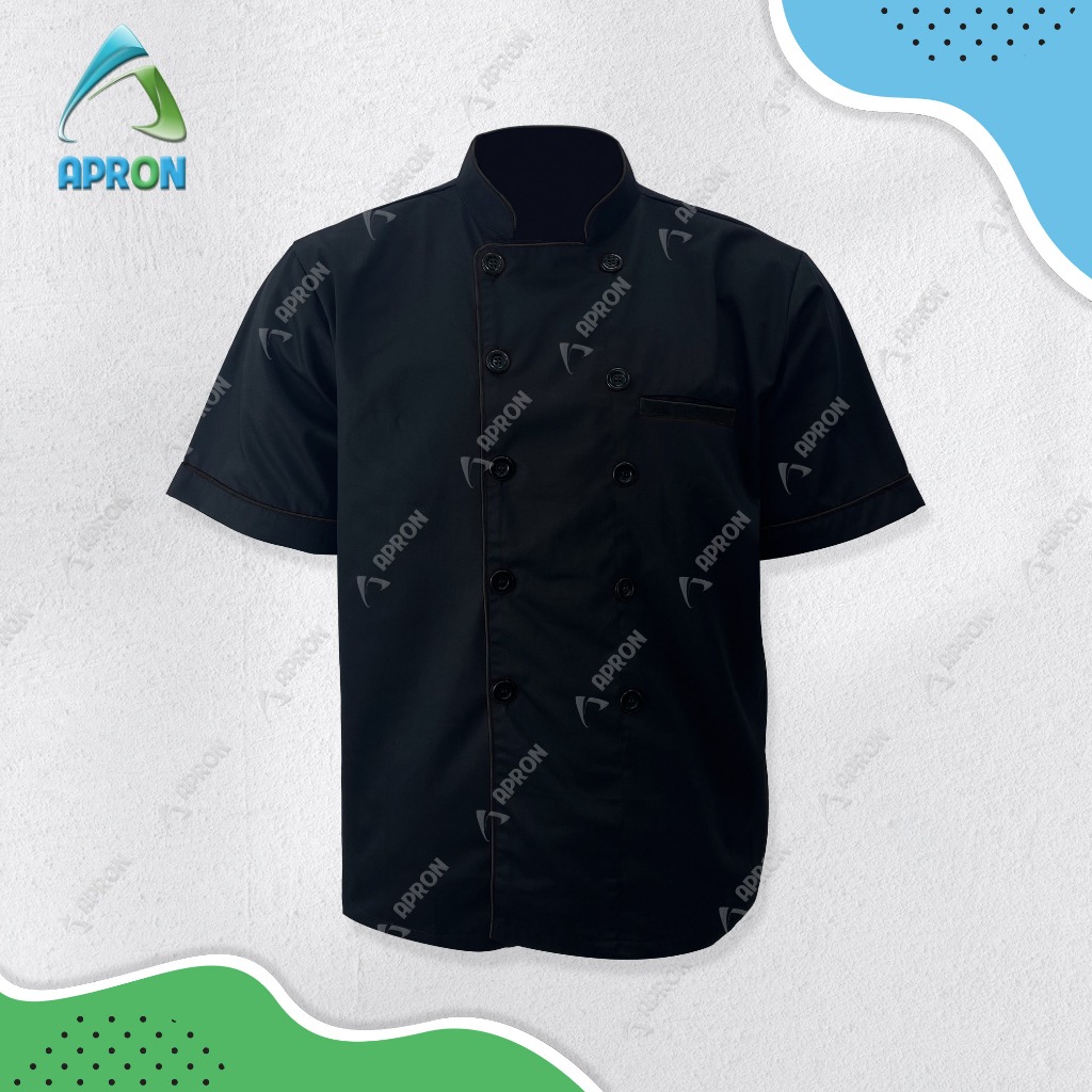 Áo bếp đồng phục cao cấp vải kaki cotton Hàn Quốc dành cho Nam Nữ làm nhà hàng