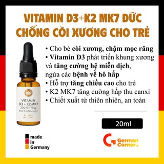 VITAMIN D3 K2 MK7 ĐỨC
