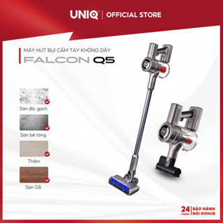 [Livestream] Máy Hút Bụi Không Dây Cầm Tay Cao Cấp UNIQ Falcon Q5 Động Cơ BLDC Mạnh Bền Êm Pin Sạc Giường Đệm Nệm