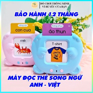  Máy Đọc Thẻ Song Ngữ Anh Việt 3 Chế Độ Đọc   BẢO HÀNH 12 THÁNG  Máy Đọc Thẻ Flashcard 
