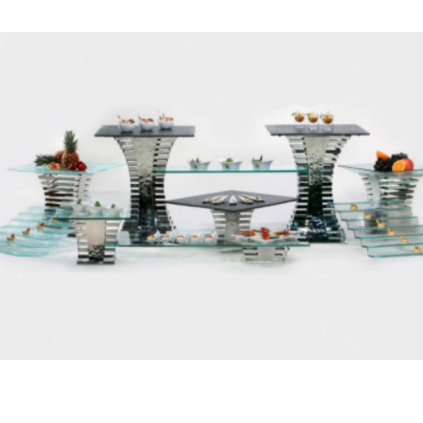 CHÂN ĐẾ TRANG TRÍ BUFFET NHIỀU TẦNG - ĐỒ DÙNG BUFFET