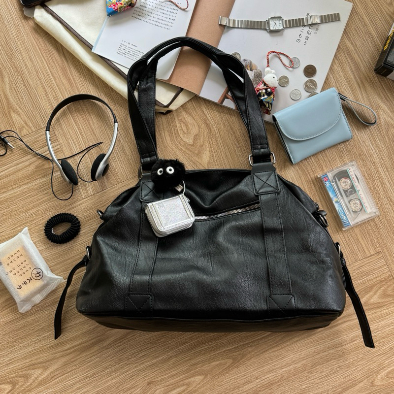 [ Tặng Kèm Charm & Hachi Pouch ] Masaru まさる Oversized Leather Bag - Túi Da Lớn MASARU ( Ouithebrand )