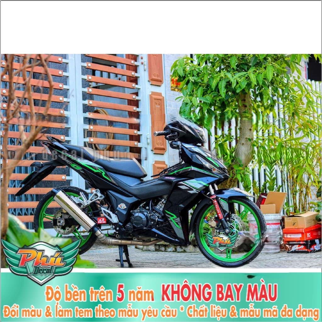 Tem Rời Winner đen nhám Rs , (K)