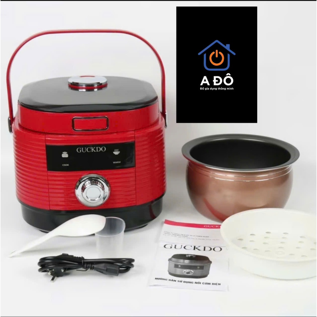 Nồi Cơm Điện CUCKOO GK- 1807 Dung tích 1,8 Lít - Tặng Kèm Giá Hấp, Bảo Hành 12 Tháng