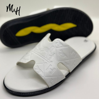 Dép Da Pu Nam, Nữ Quai Chữ H Màu Trắng Thời Trang, Êm Chân, Chất Lượng